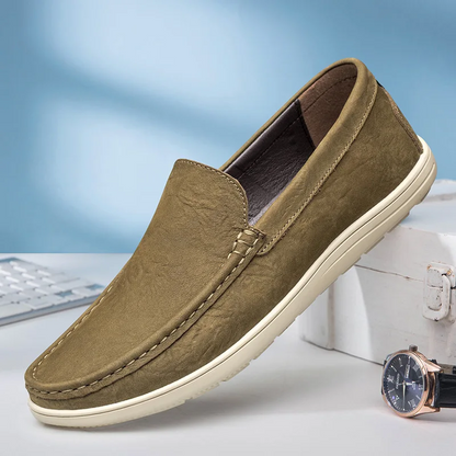 Pelle Italiana Leather Loafers