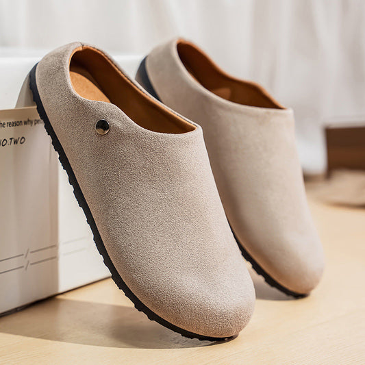 Cozy Premium Suede Clogs