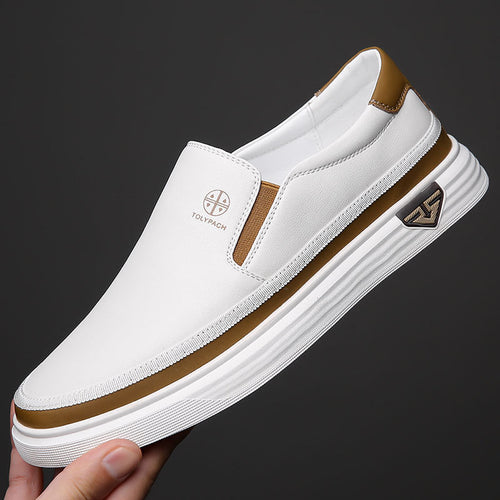 TOLYPACH BareStep Leather Sneakers