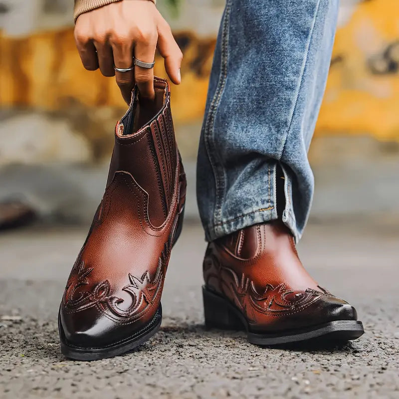 Westmere Leather Ankle Boots